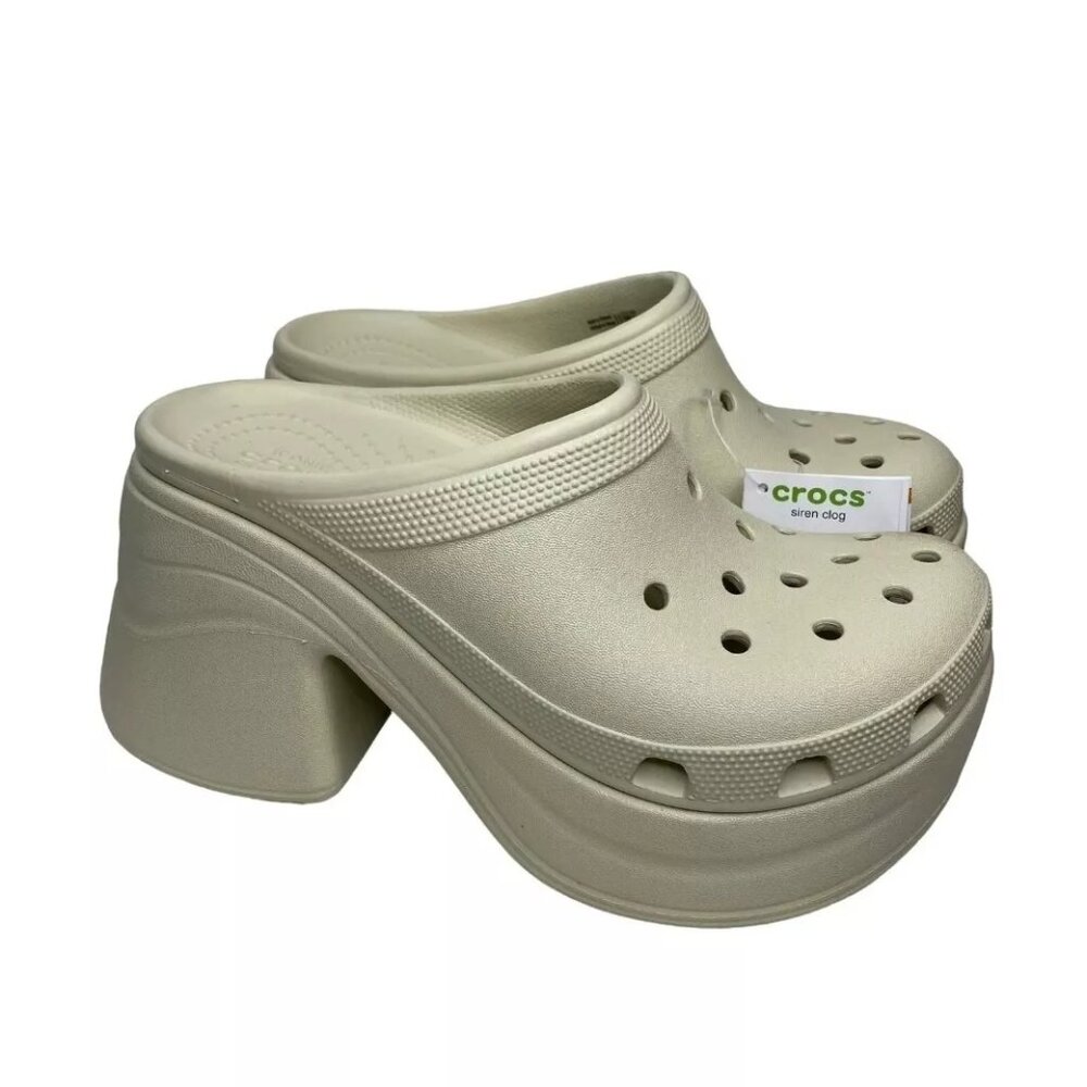 Crocs Siren Clog Bone Men's 6 Women's 8